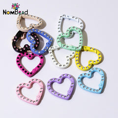 Love studded with diamonds Key Ring Jewelry Accessories For DIY Phone Chains
