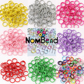 8mm Iron Double Ring Color Candy Color DIY Handmade Jewelry Materials For Keychains Jewelry Accessories