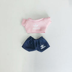 Labubu's clothes adidas Sweaters and some accessories Doll clothes