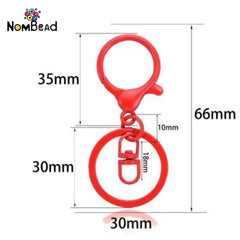 Three-piece Key Chain Jewelry Accessories For DIY Phone Chains