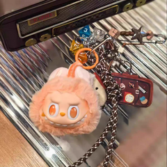 Third Generation Labubu Head THE MONSTERS Big into Energy Series-Vinyl Plush Pendant