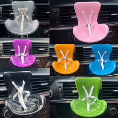 Labubu doll safety seat toy car interior decoration car air outlet decoration aromatherapy