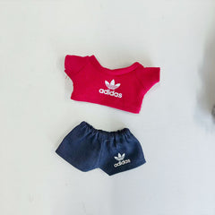 Labubu's clothes adidas Sweaters and some accessories Doll clothes