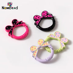 Bowknot Key Ring Jewelry Accessories For DIY Phone Chains