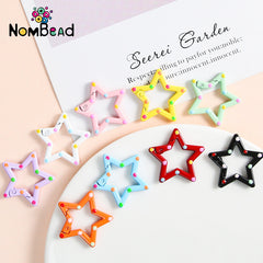 Star Key Ring Jewelry Accessories For DIY Phone Chains