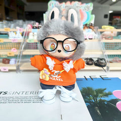 Labubu's clothes cc Hoodie and some accessories 17cm Doll clothes