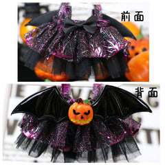 Labubu one two three generation baby clothes halloween party pumpkin devil angel dress dress dress up