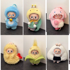 Only doll clothes, fried shrimp convenience store, labubu doll clothes, second-generation vinyl clothes, accessories, bento box, doll, turtle, and honey