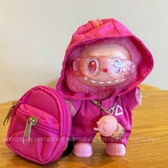 Labubu baby clothes front high-energy 3.0 vinyl doll with accessories can wear jacket