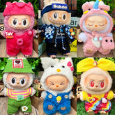 Suitable for labubu clothes labubu baby clothes 17cm plush vinyl can be worn for the first and second generations