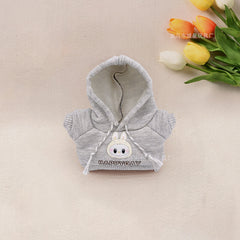 Labubu Clothes Set Fashion Cartoon Hooded Sweater Jeans Cute Doll Doll Baby Clothing Accessories Dress Up