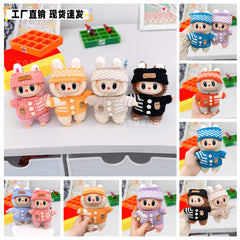 Labubu baby clothes collection creative 17cm doll wearing set labubu vinyl doll clothes accessories