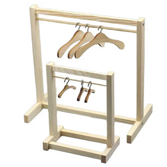 Labubu Clothes wood hanger
