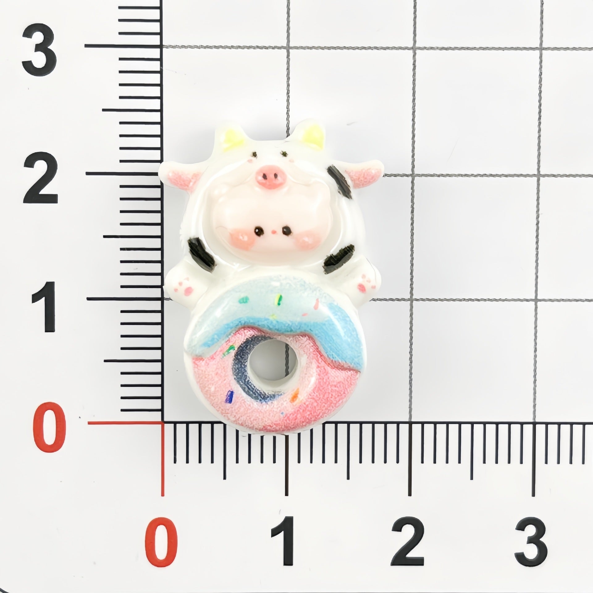 Resin through-hole Little cow