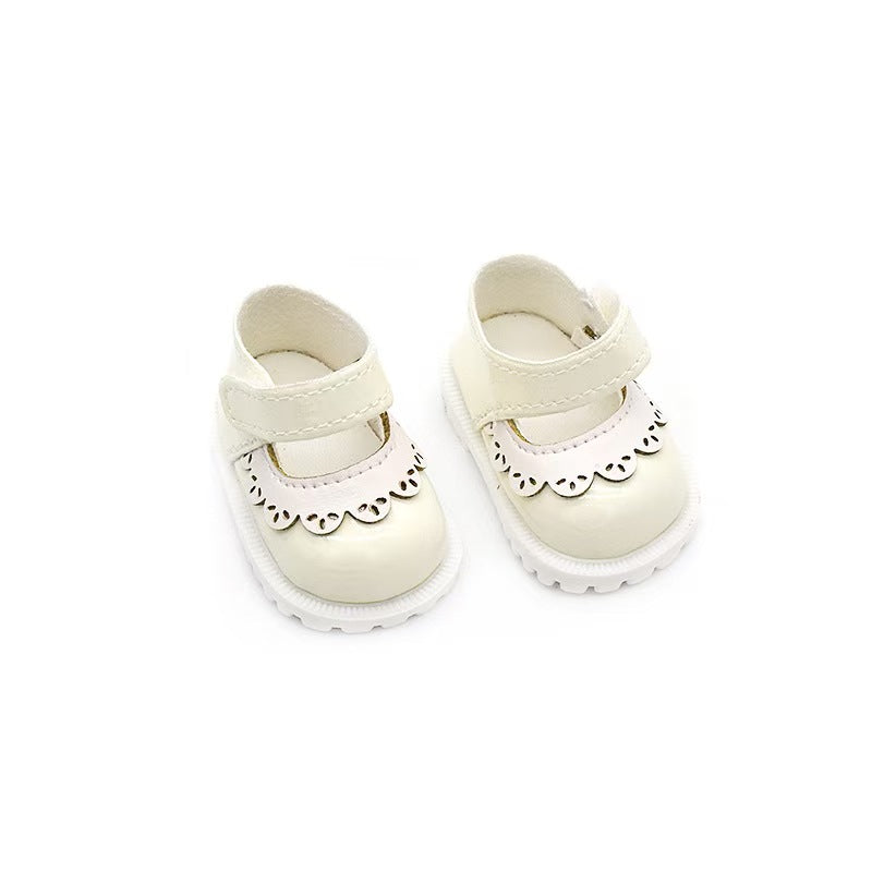 Labubu shoe accessories leather shoes