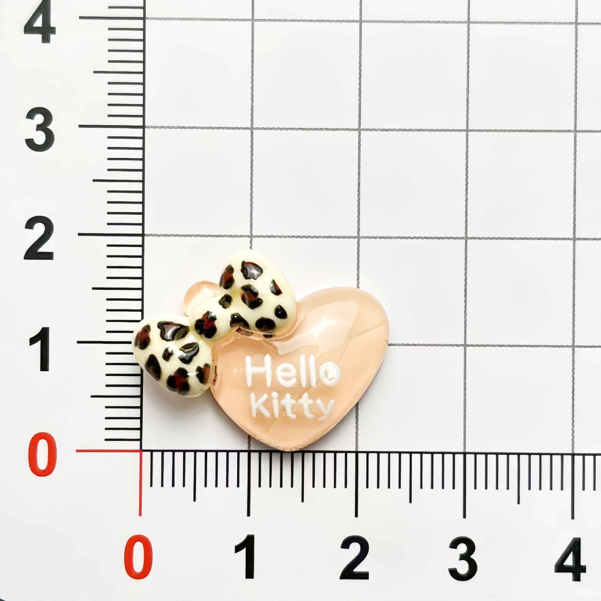 Resin through-hole Hello Kitty Transparent night light