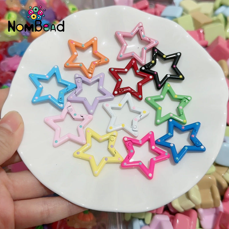 Star Key Ring Jewelry Accessories For DIY Phone Chains