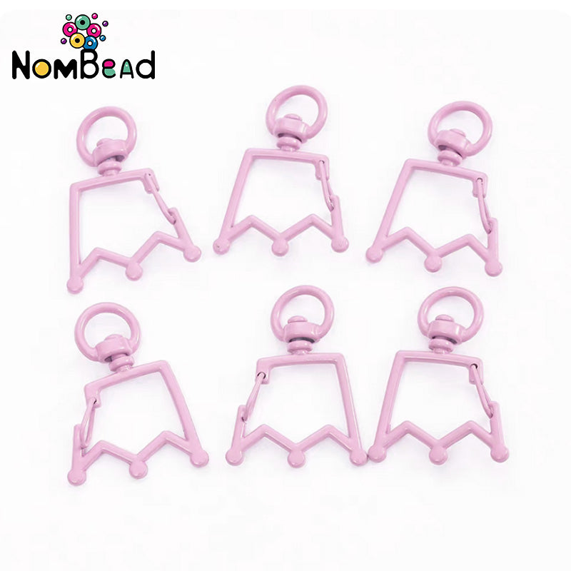 Crown Key Ring Jewelry Accessories For DIY Phone Chains
