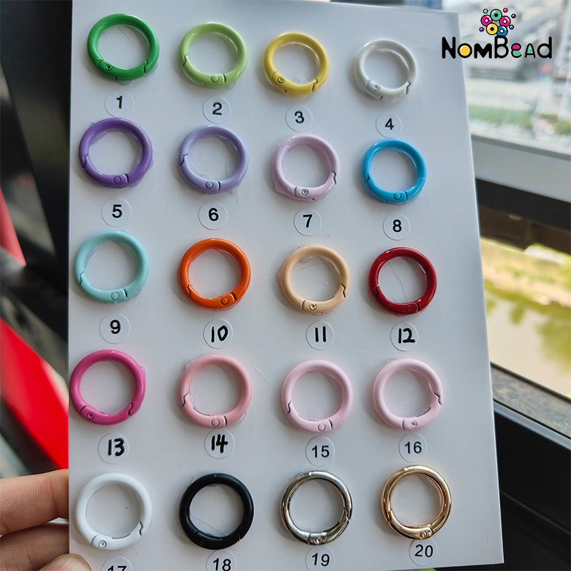 25mm Key Ring Jewelry Accessories For DIY Phone Chains