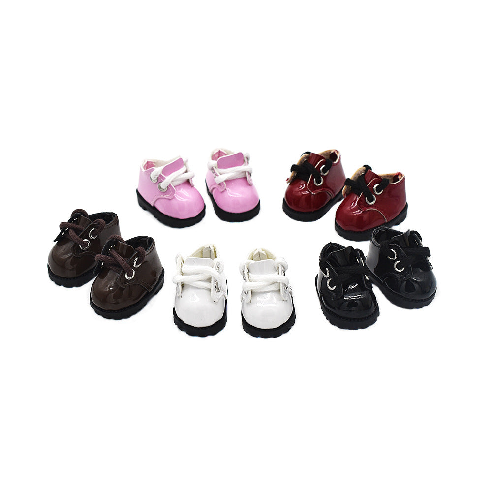 Labubu shoe accessories leather shoes