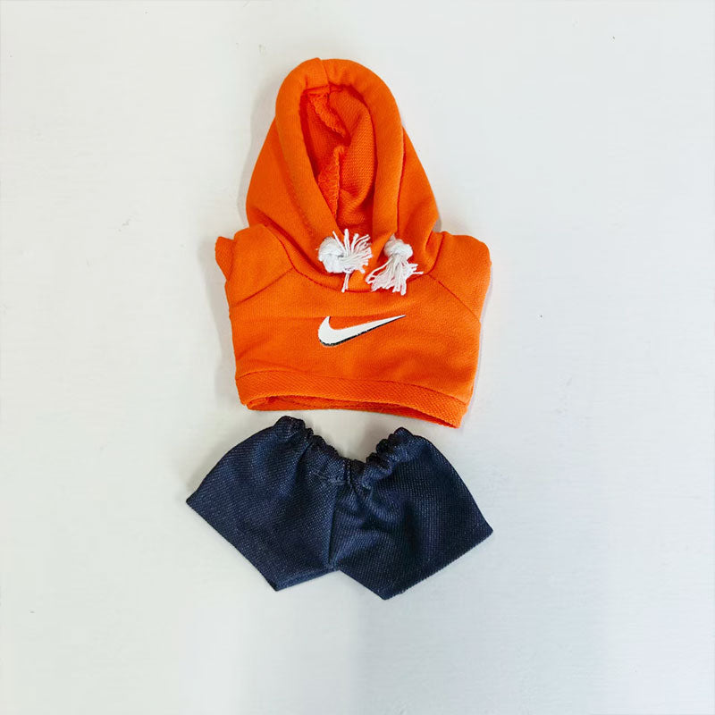 Labubu's clothes nike Hoodie and some accessories Doll clothes