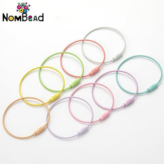 Steel Wire Coil Jewelry Accessories For DIY Phone Chains Key Chain