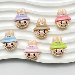 Resin Transparent night light Labubu head
