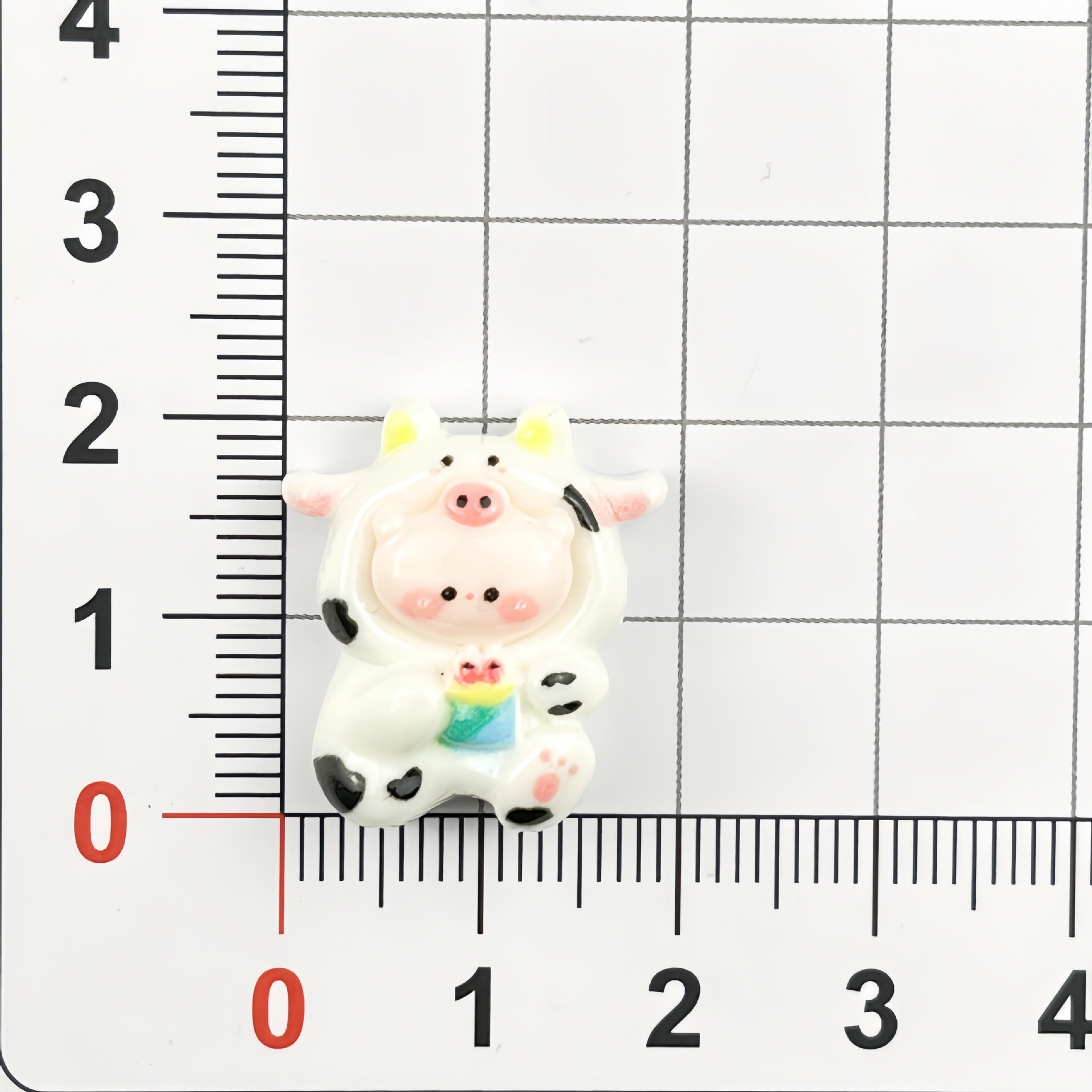 Resin through-hole Little cow