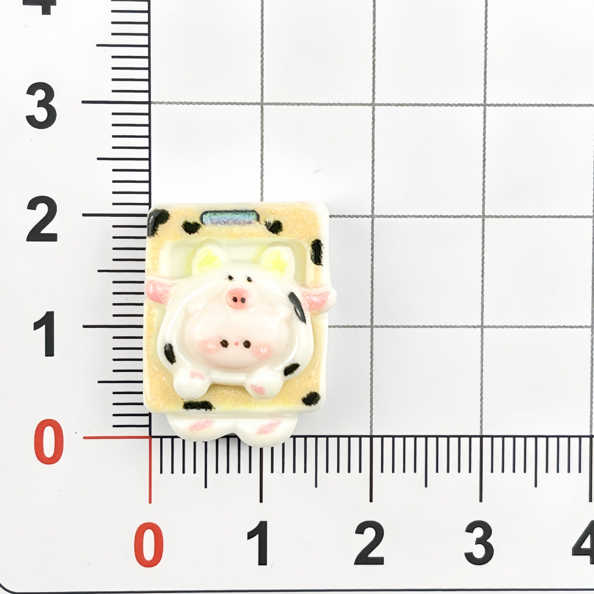 Resin through-hole Little cow