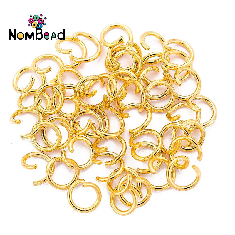 8mm Iron Open Ring Jewelry Accessories For DIY Phone Chains