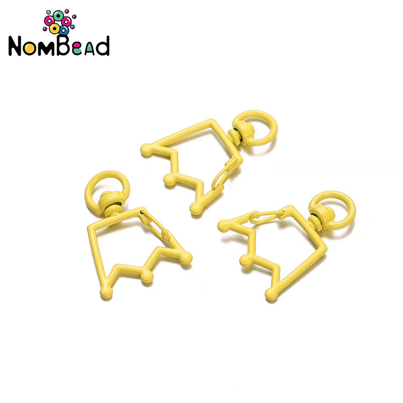 Crown Key Ring Jewelry Accessories For DIY Phone Chains
