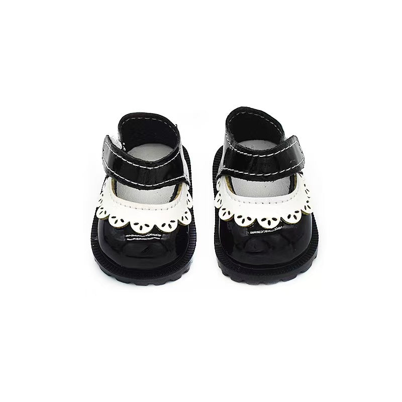 Labubu shoe accessories leather shoes