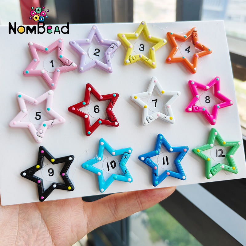 Star Key Ring Jewelry Accessories For DIY Phone Chains