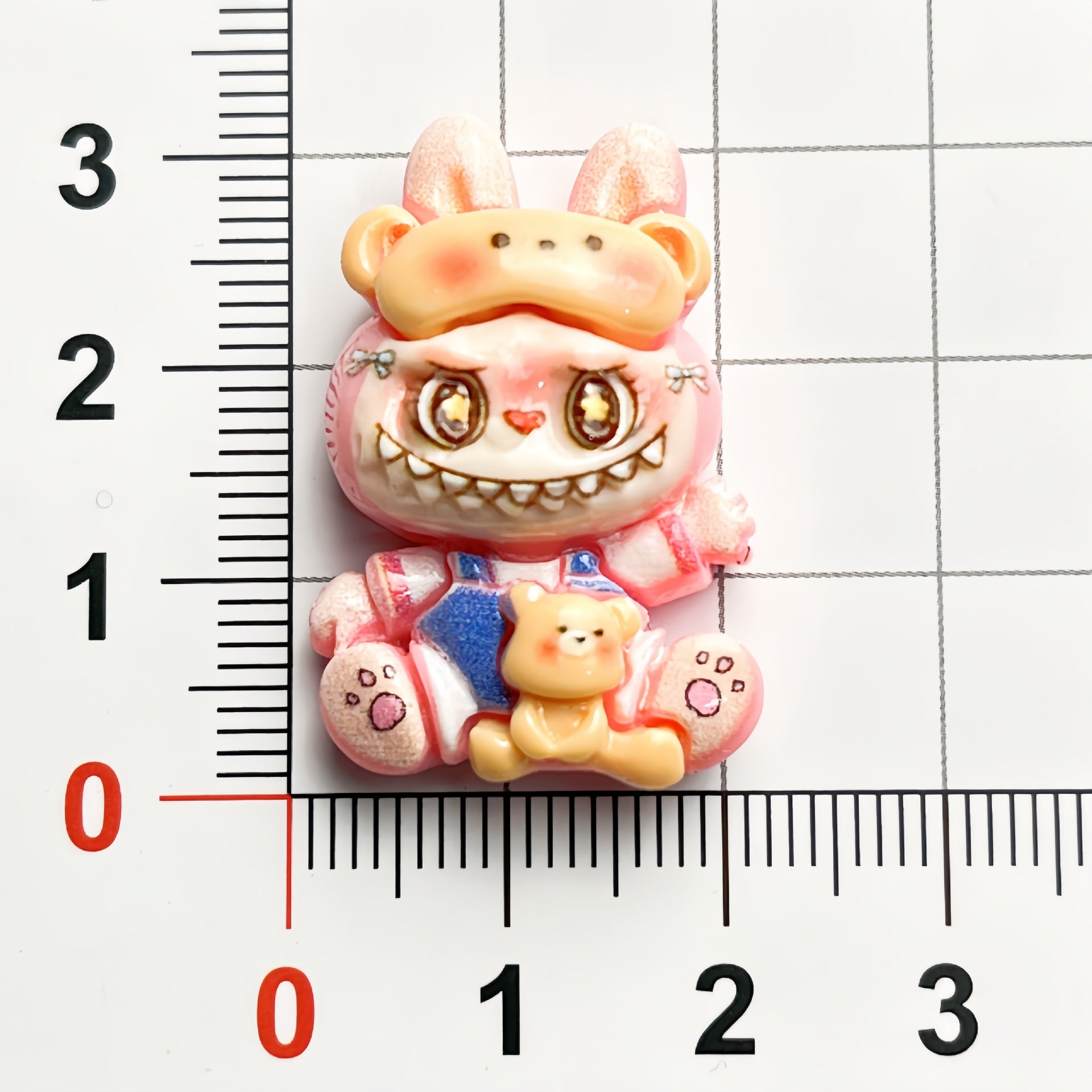 Resin Labubu Pok é mon