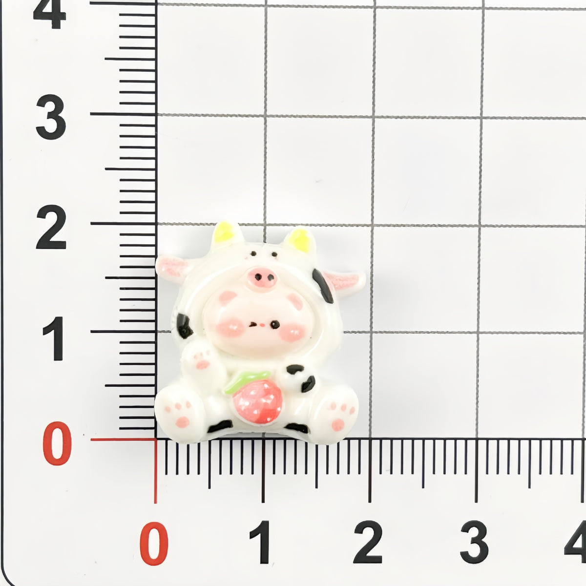Resin through-hole Little cow