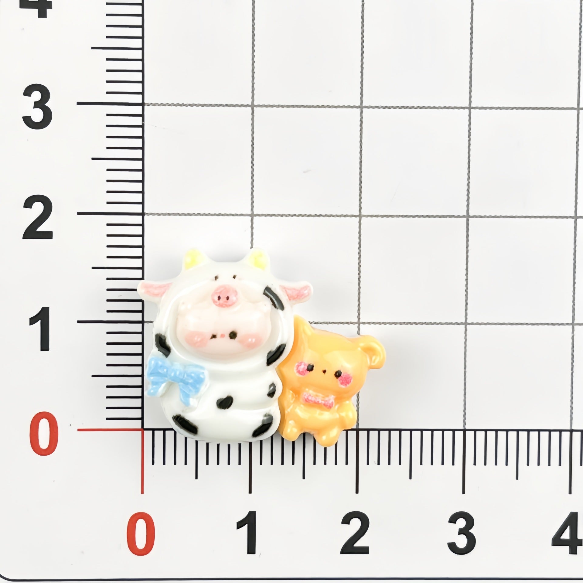 Resin through-hole Little cow