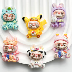 Resin Labubu Pok é mon