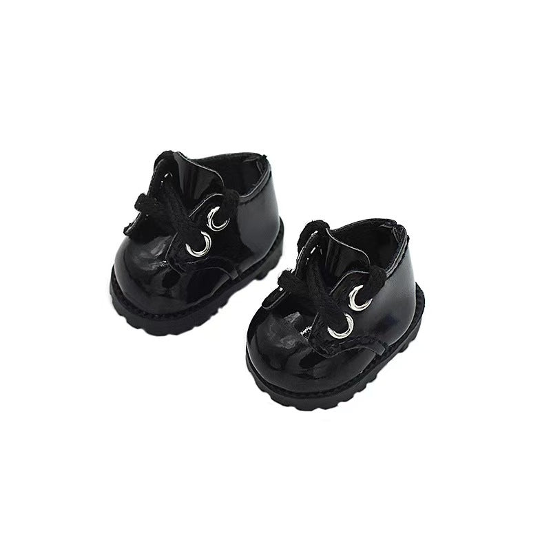 Labubu shoe accessories leather shoes