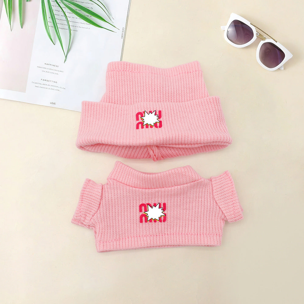 Spot first and second generation labubu Labubu baby clothes, Xiaoxiangfeng princess skirt, overalls, hats, dolls, big-name sets