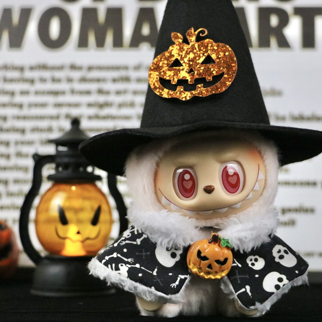 Labubu one two three generation baby clothes halloween party pumpkin devil angel dress dress dress up