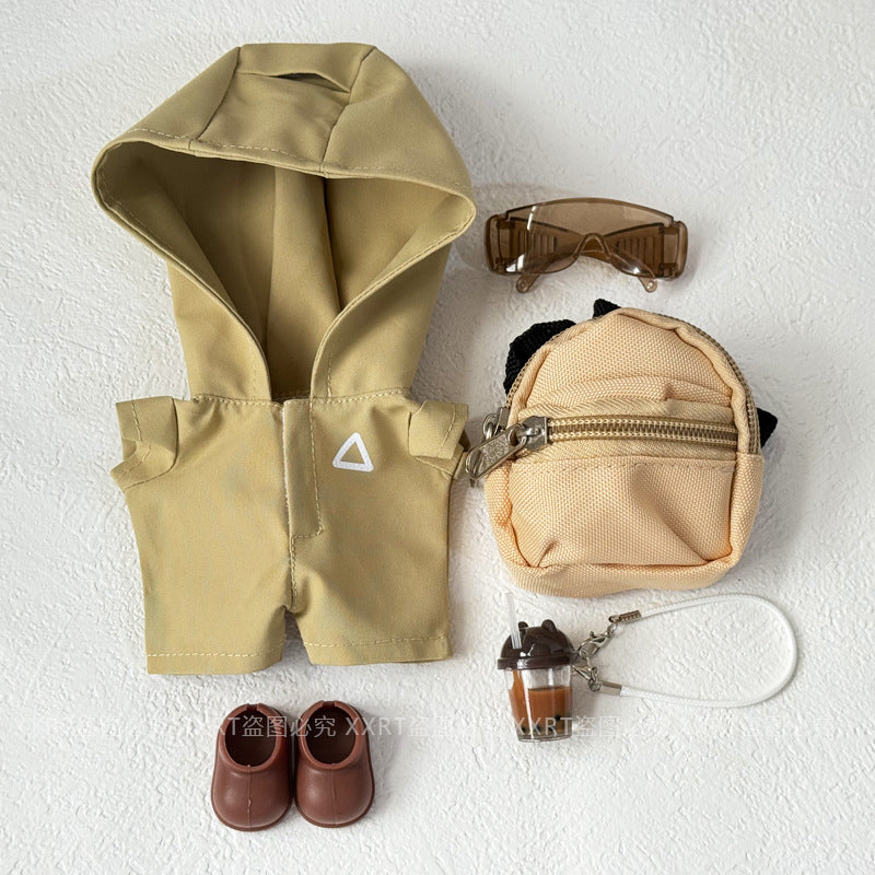 Labubu baby clothes  front high-energy 3.0 vinyl doll with accessories can wear jacket