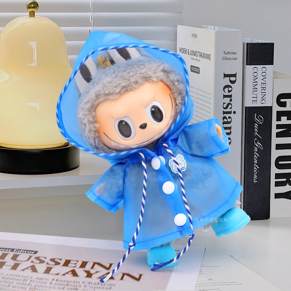 Labubu clothes cute vinyl doll one two three generations labubu baby clothes set sit party accessories