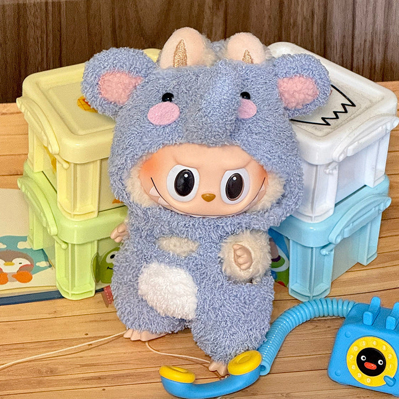 Only clothes are suitable for Labu sitting party baby clothes series, first and second generations of dolls are universal, and can be changed for cute clothes.
