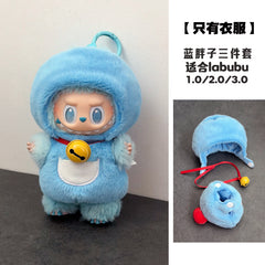 Only doll clothes, fried shrimp convenience store, labubu doll clothes, second-generation vinyl clothes, accessories, bento box, doll, turtle, and honey