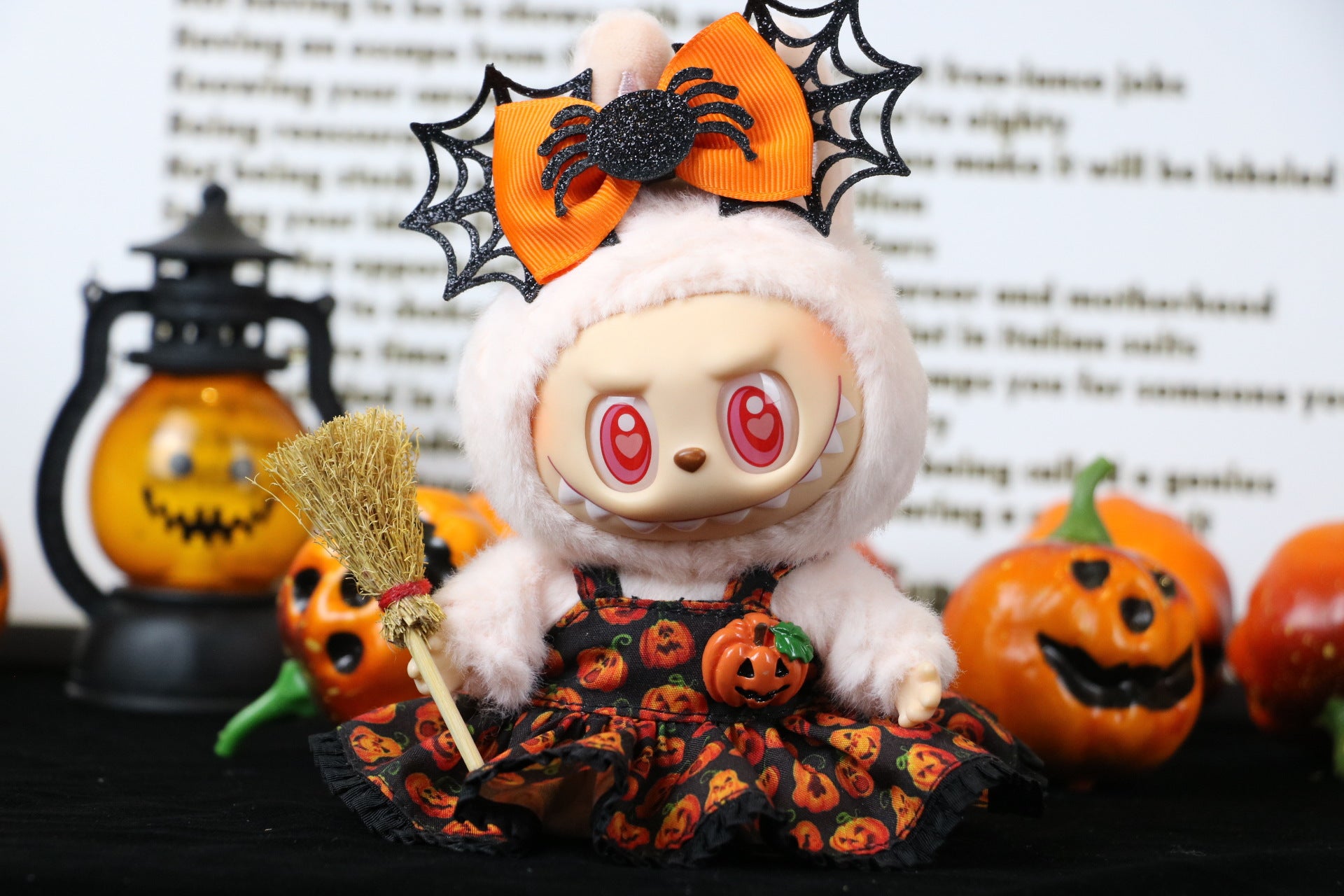 Labubu one two three generation baby clothes halloween party pumpkin devil angel dress dress dress up