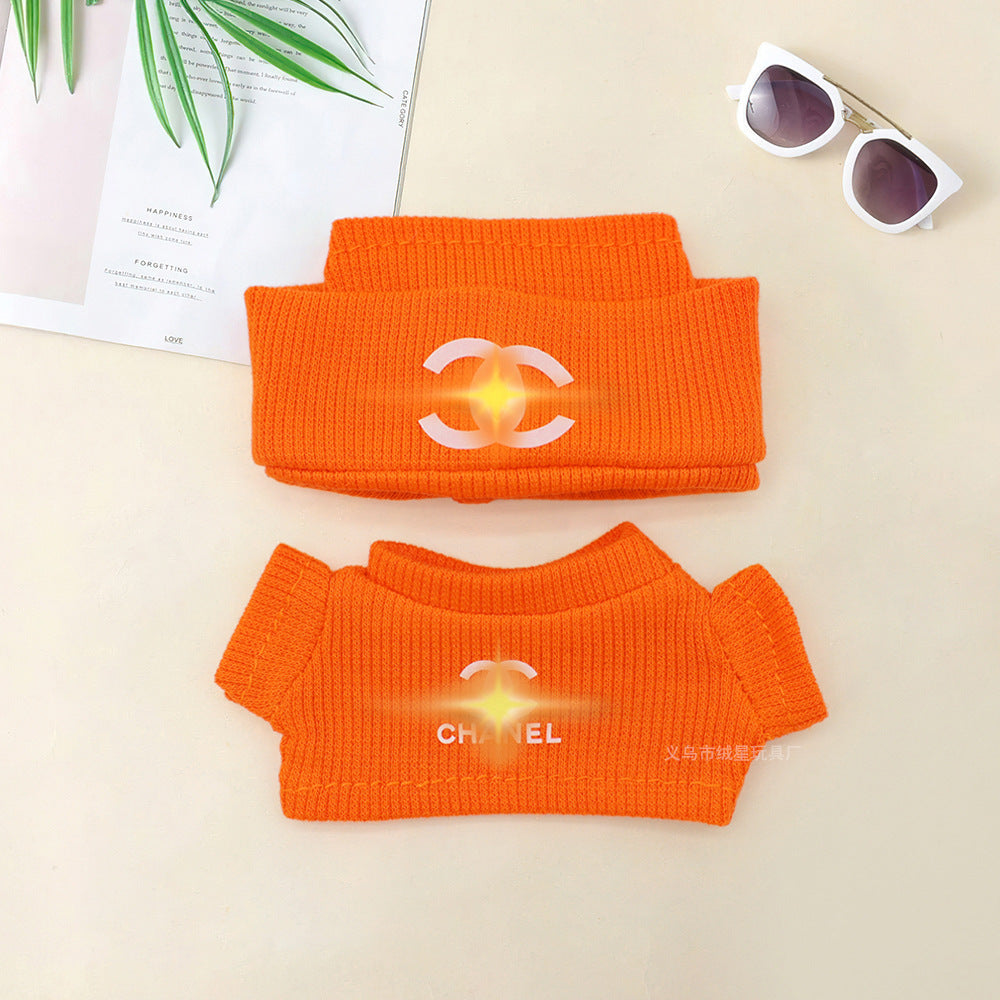 Spot first and second generation labubu Labubu baby clothes, Xiaoxiangfeng princess skirt, overalls, hats, dolls, big-name sets