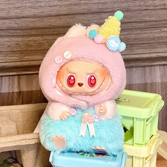 Only clothes are suitable for Labu sitting party baby clothes series, first and second generations of dolls are universal, and can be changed for cute clothes.