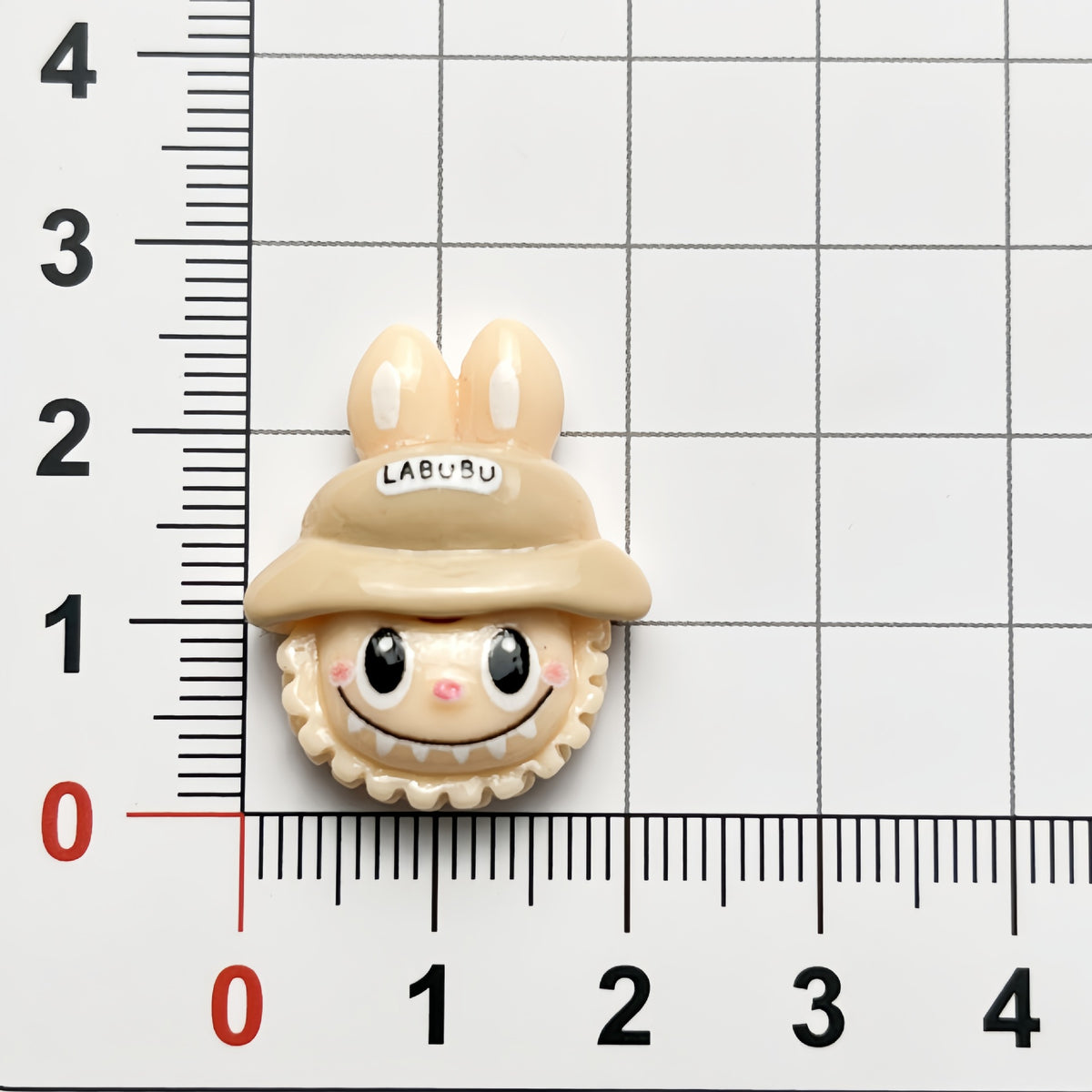 Resin Transparent night light Labubu head