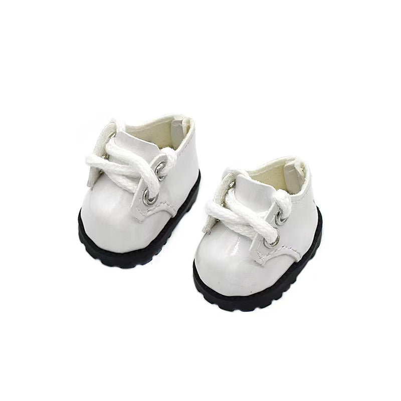 Labubu shoe accessories leather shoes