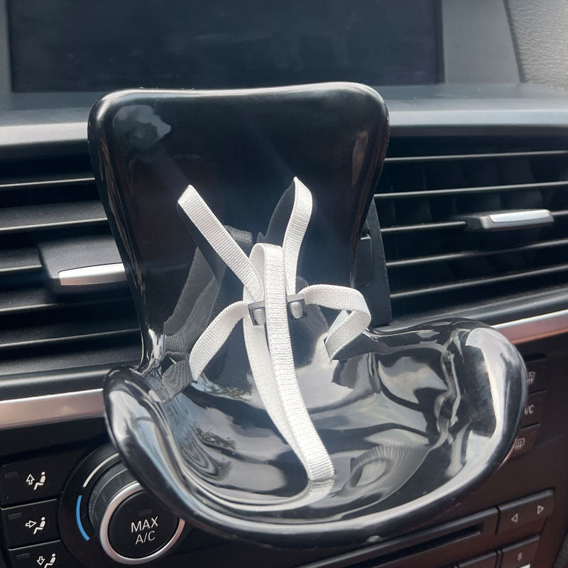 Labubu doll safety seat toy car interior decoration car air outlet decoration aromatherapy